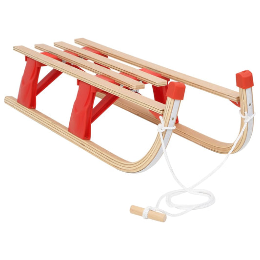 Folding sled, 110 cm, wood
