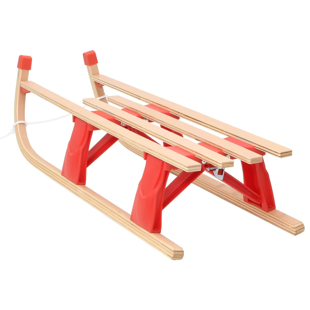 Folding sled, 110 cm, wood