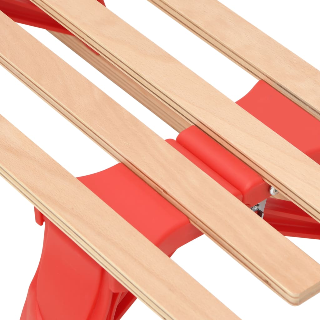 Folding sled, 110 cm, wood