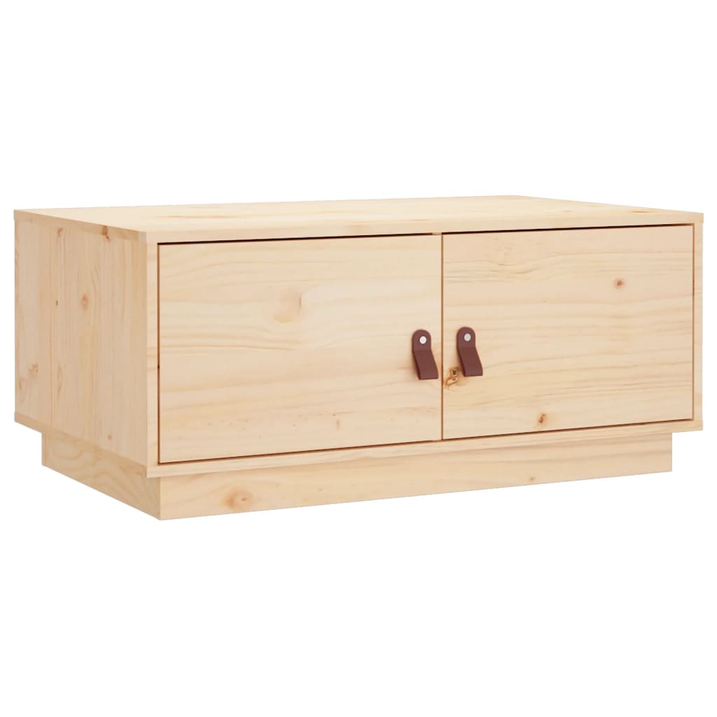 Coffee table, 80x50x35 cm, solid pine wood