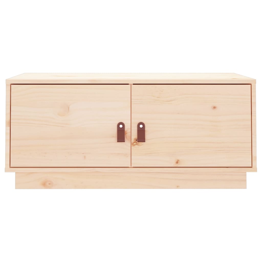 Coffee table, 80x50x35 cm, solid pine wood