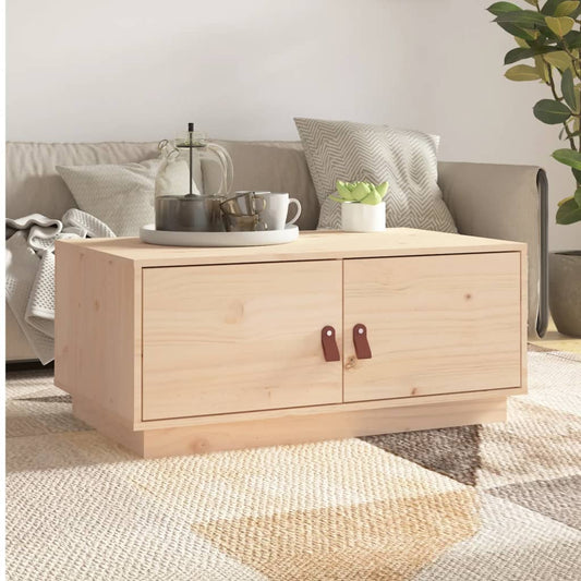 Coffee table, 80x50x35 cm, solid pine wood