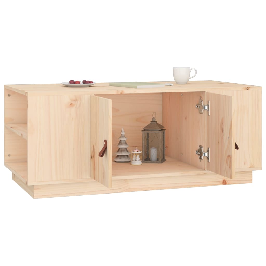 Coffee table, 100x50x41 cm, solid pine wood