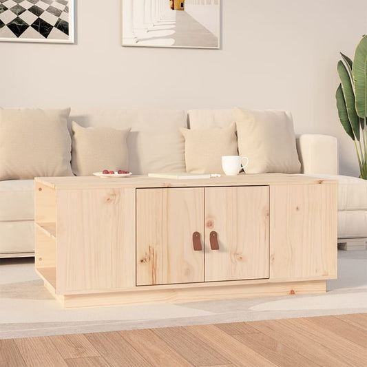 Coffee table, 100x50x41 cm, solid pine wood