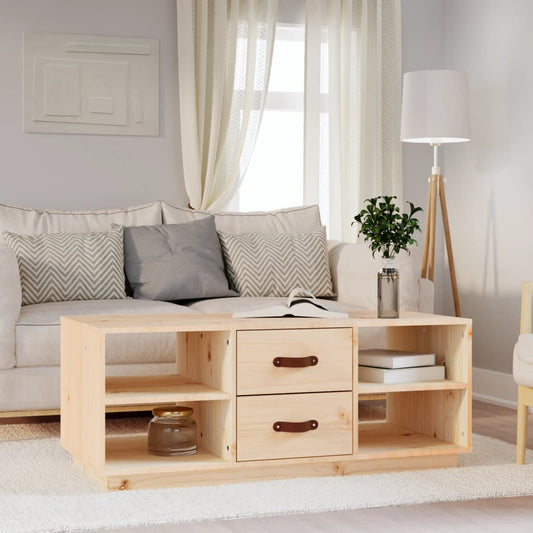 Coffee table, 100x50x41 cm, solid pine wood