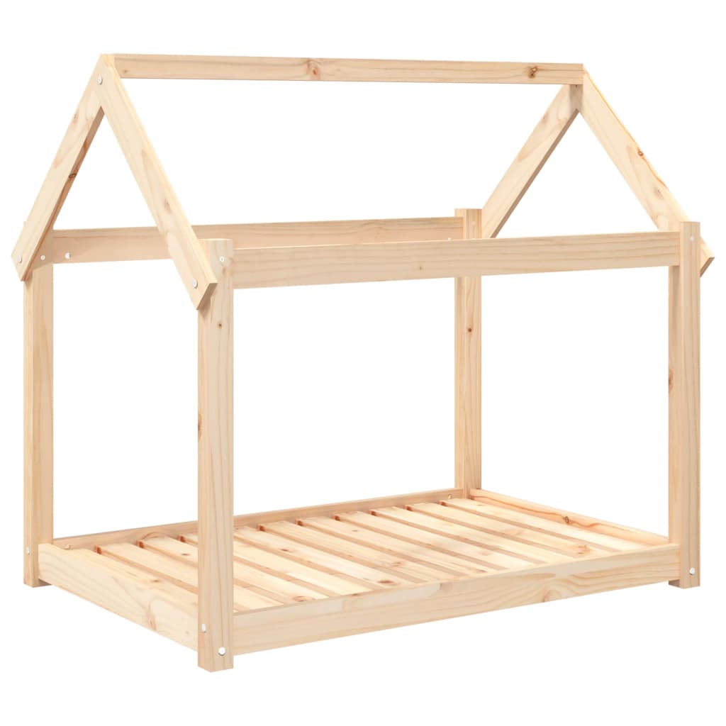 Dog bed, 101x70x90 cm, solid pine wood