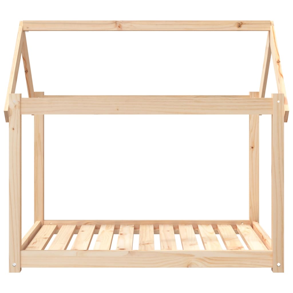 Dog bed, 101x70x90 cm, solid pine wood