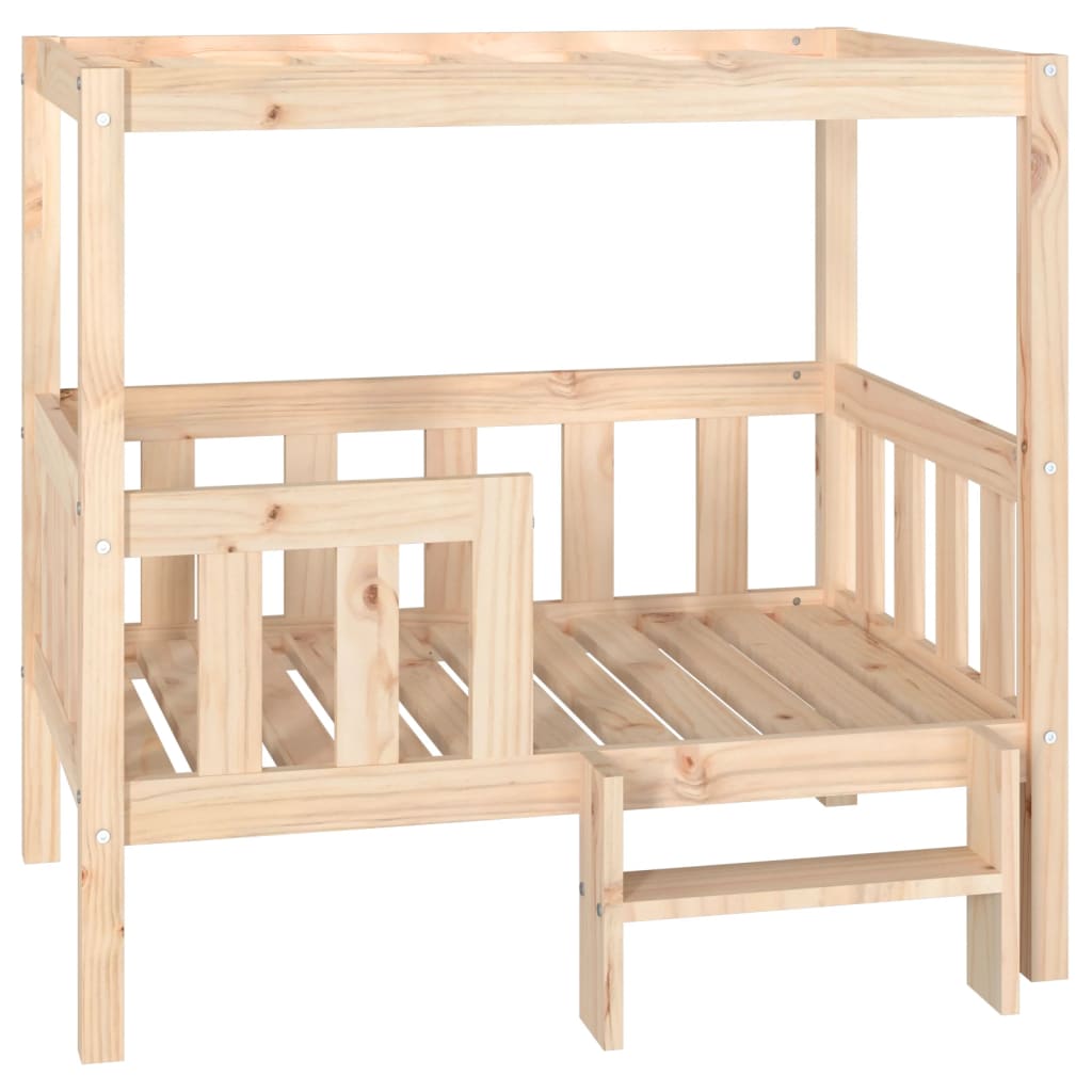 Dog bed, 95.5x73.5x90 cm, solid pine wood