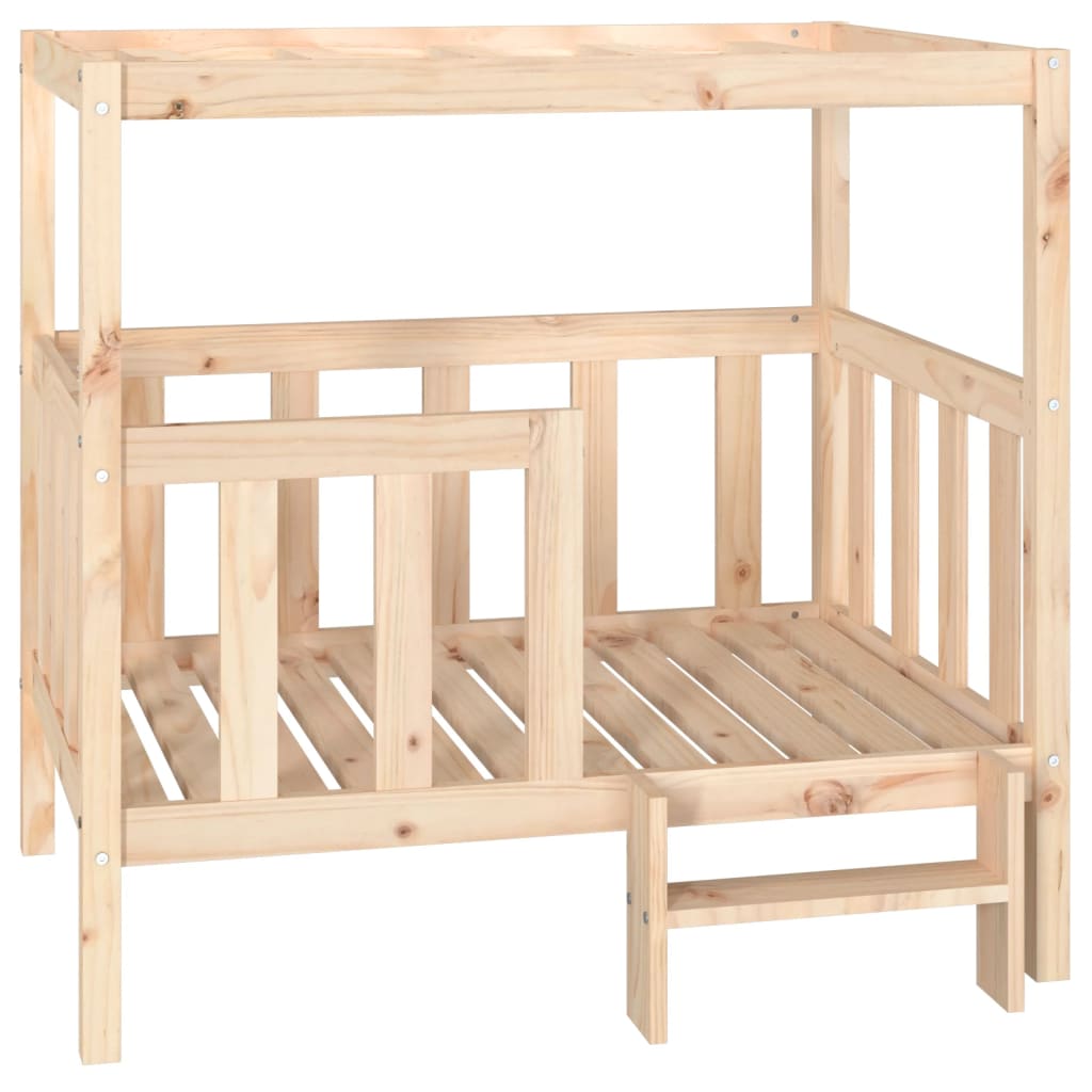 Dog bed, 105.5x83.5x100 cm, solid pine wood