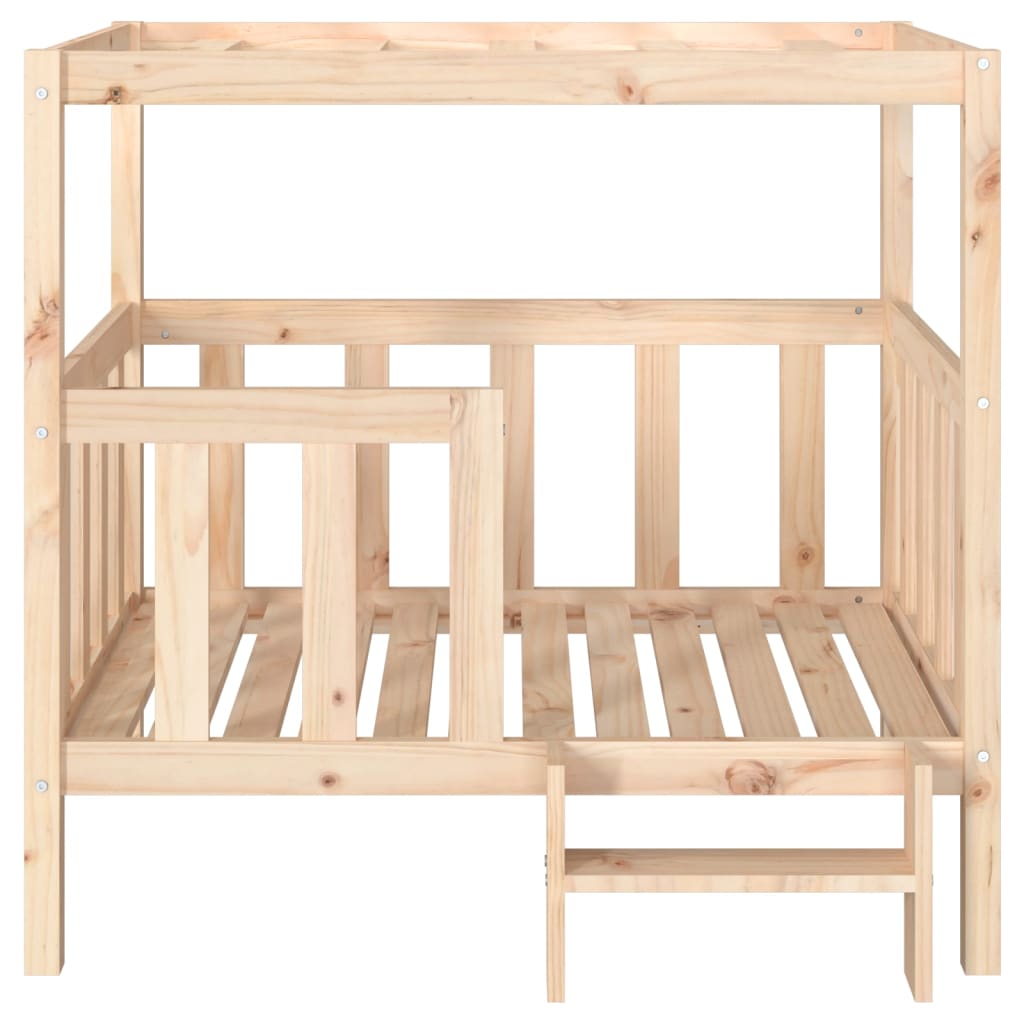 Dog bed, 105.5x83.5x100 cm, solid pine wood