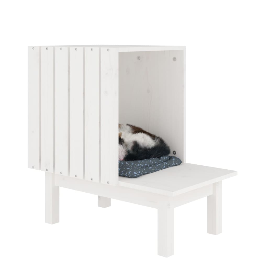 House for cats, 60x36x60 cm, solid pine wood