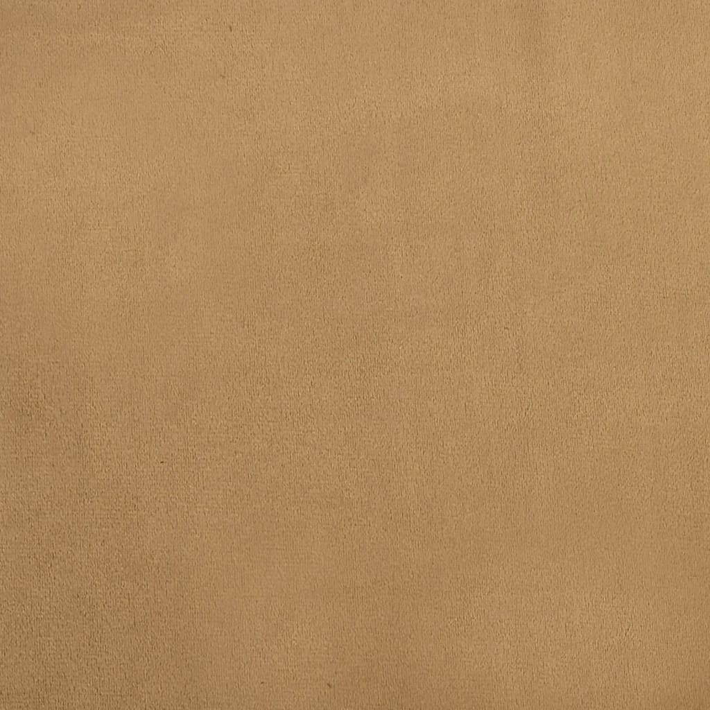 Dog bed, brown, 70x45x26.5 cm, velvet