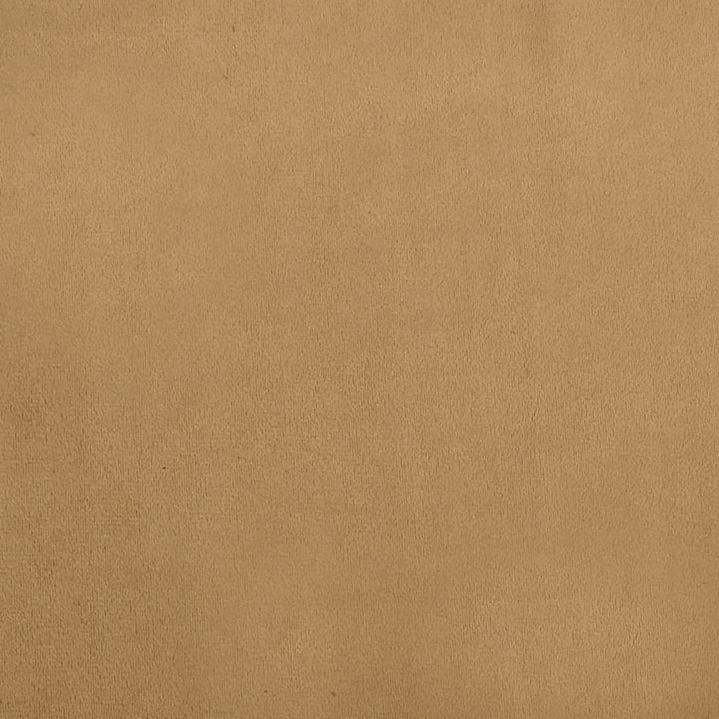 Dog bed, brown, 50x40x26.5 cm, velvet
