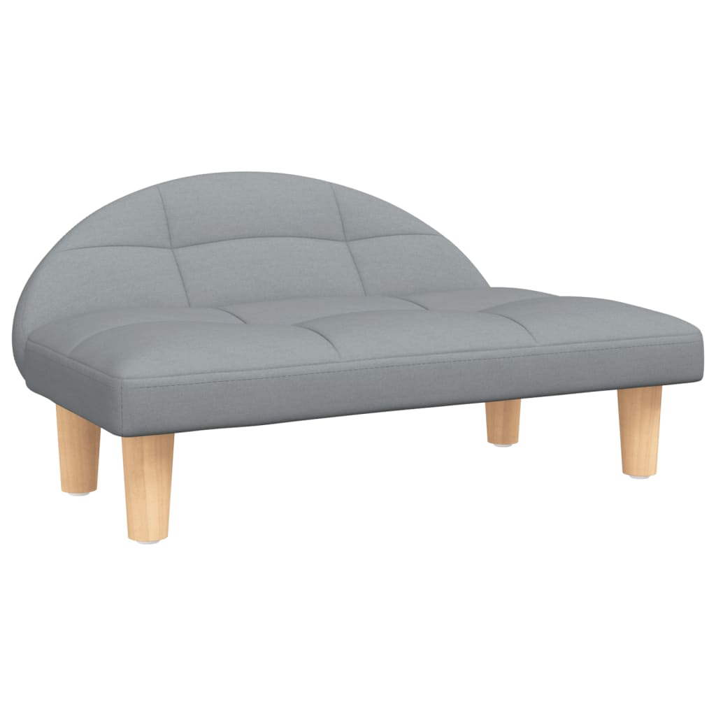 Dog bed, light grey, 70x52x30 cm, fabric