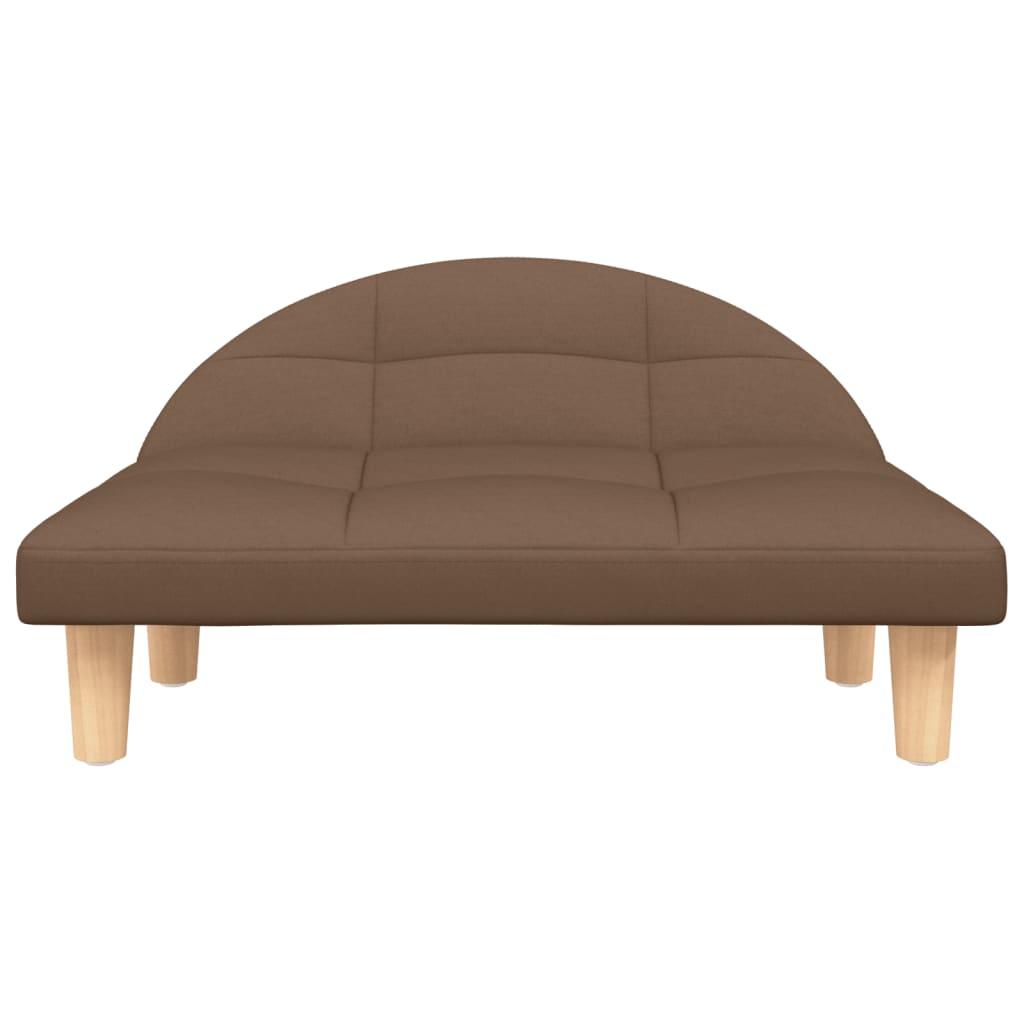 Dog bed, brown, 70x52x30 cm, fabric