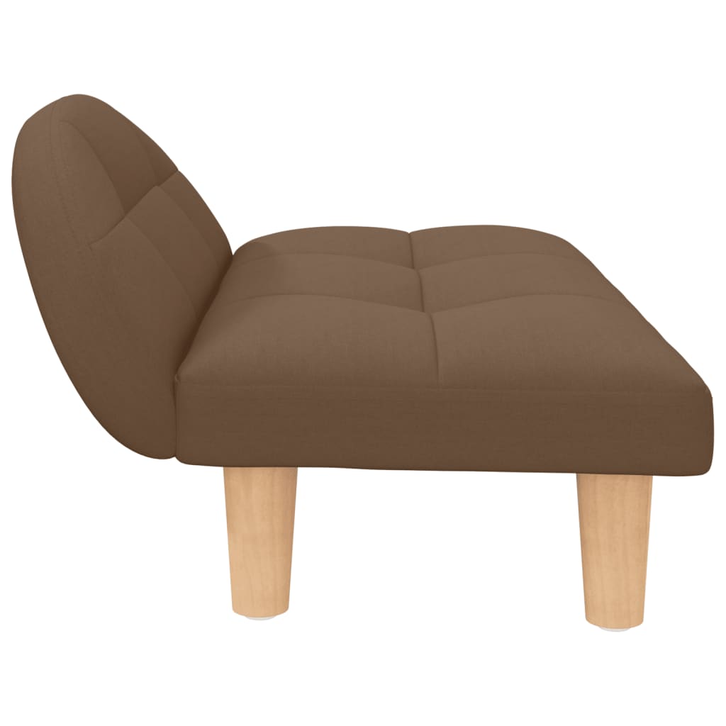 Dog bed, brown, 70x52x30 cm, fabric