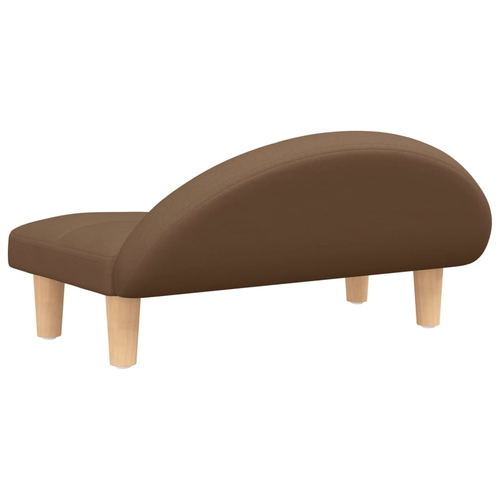 Dog bed, brown, 70x52x30 cm, fabric