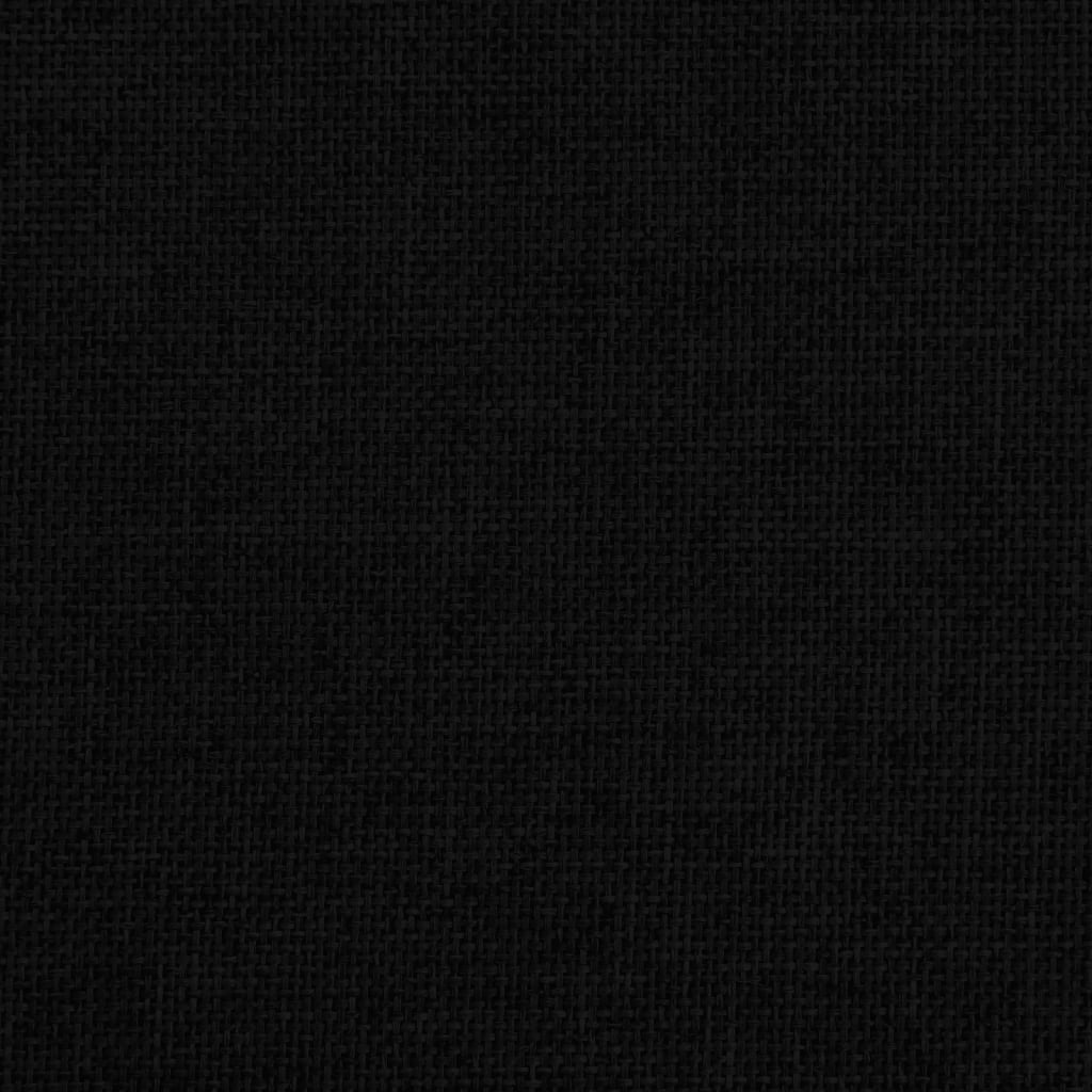 Dog bed, black, 70x52x30 cm, fabric