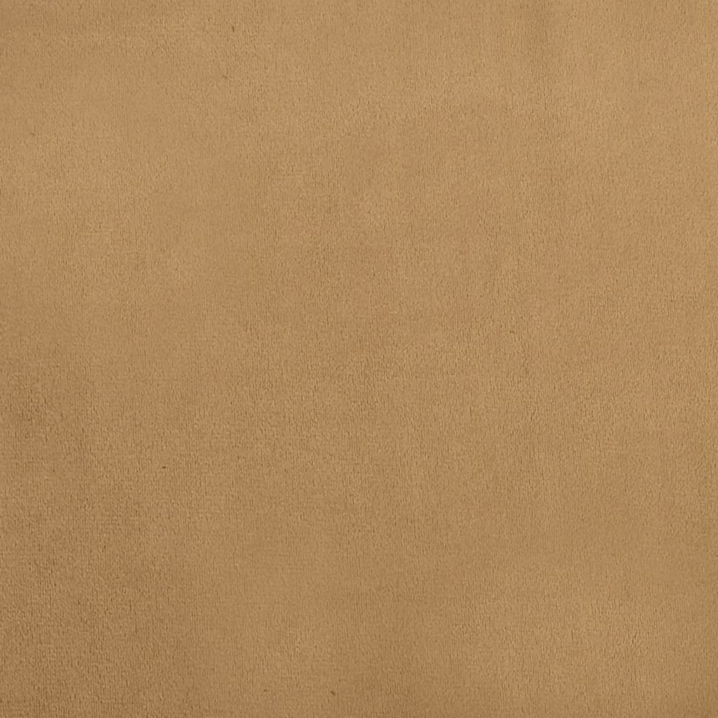 Dog bed, brown, 70x52x30 cm, velvet