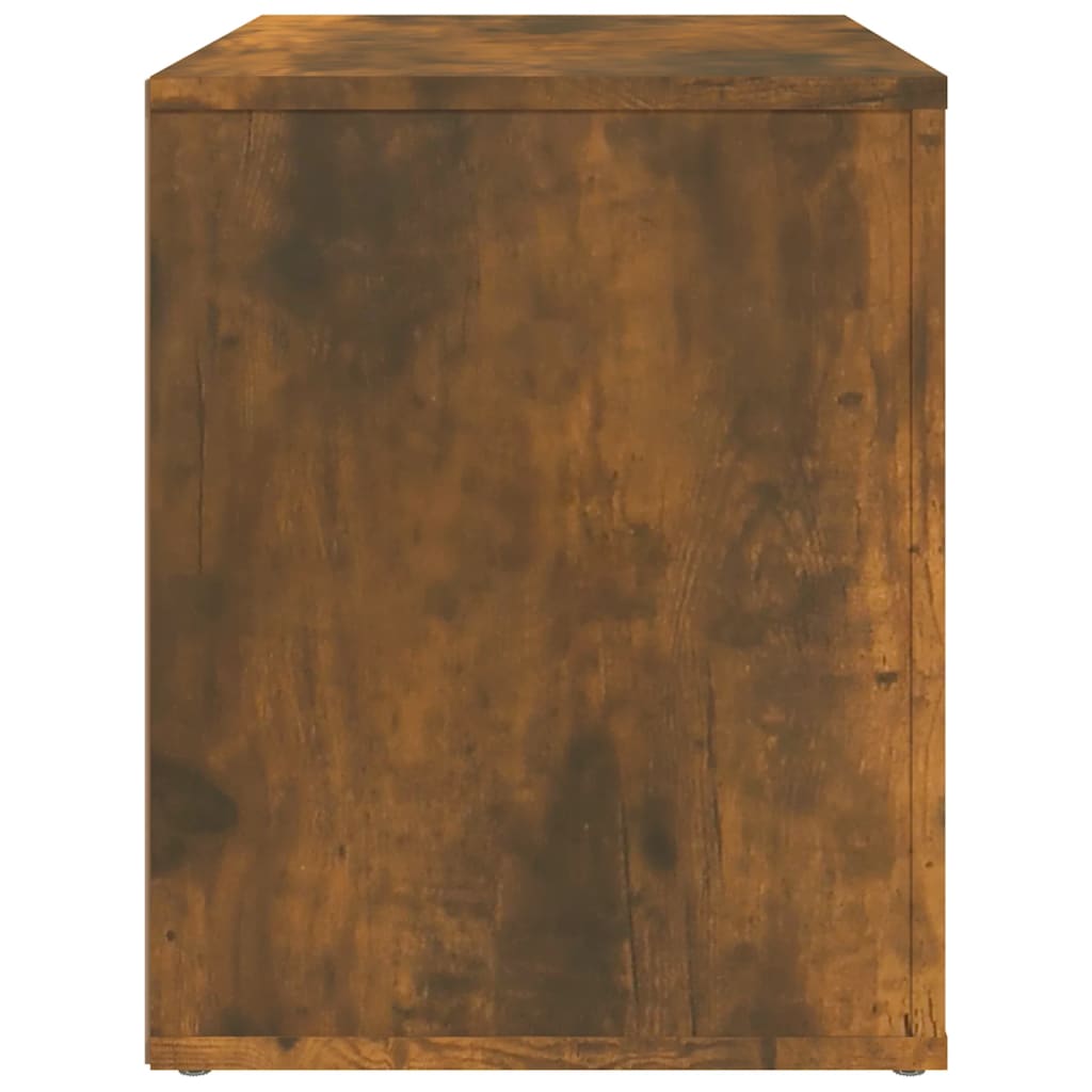 Bedside table, smoky oak, 60x36x45 cm, composite wood