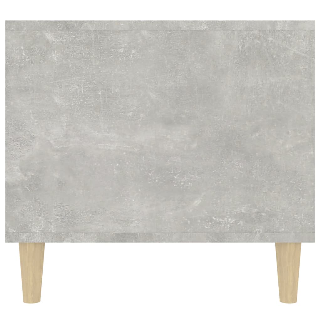 Coffee table, concrete gray, 90x49x45 cm, processed wood