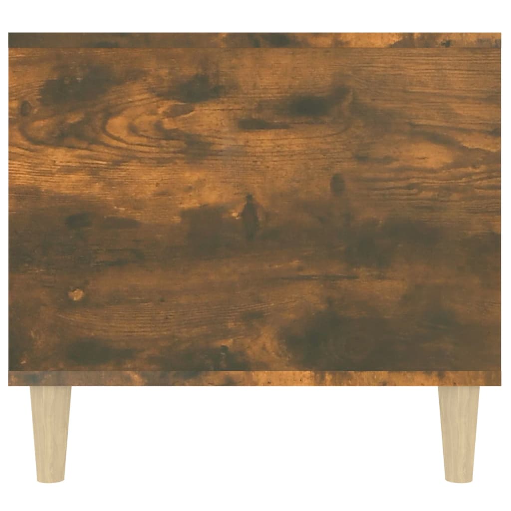 Coffee table, smoky oak, 90x49x45 cm, processed wood