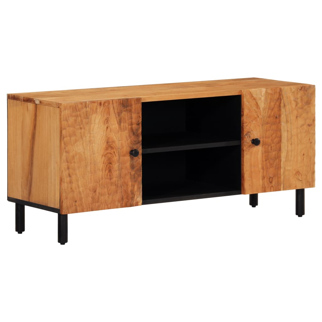 Comodă TV, 105x33x46 cm, lemn masiv de acacia