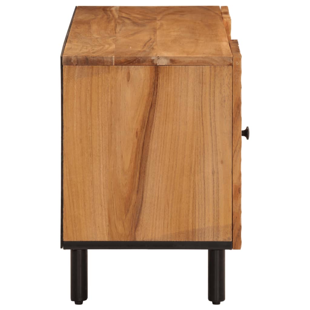 Comodă TV, 105x33x46 cm, lemn masiv de acacia