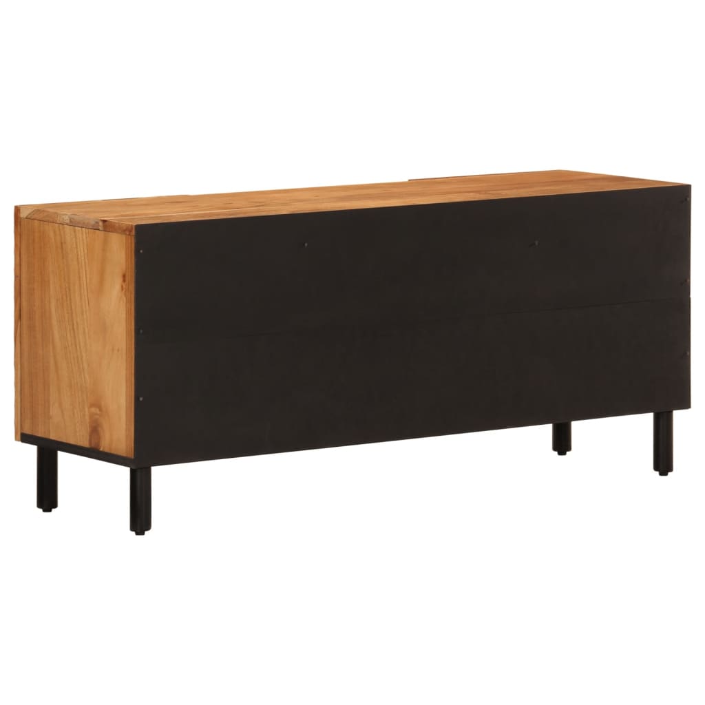 Comodă TV, 105x33x46 cm, lemn masiv de acacia