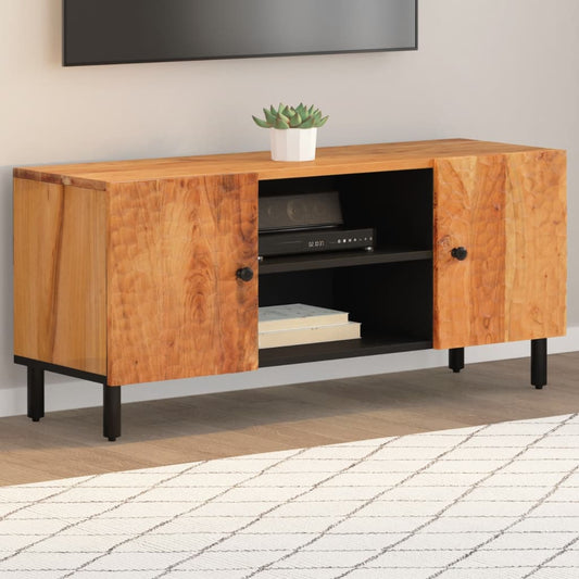 Comodă TV, 105x33x46 cm, lemn masiv de acacia