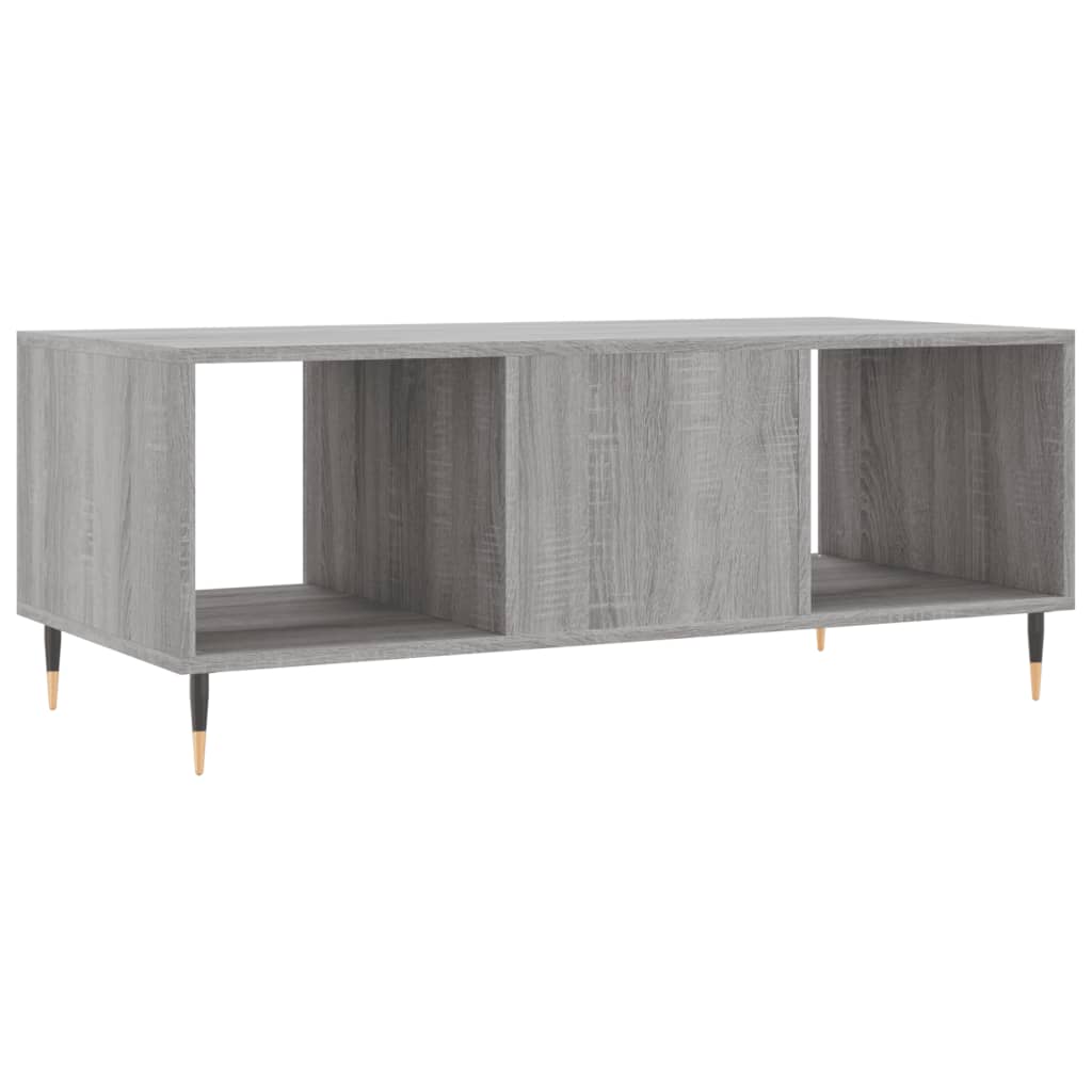 Coffee table, sonoma grey, 102x50x40 cm, composite wood
