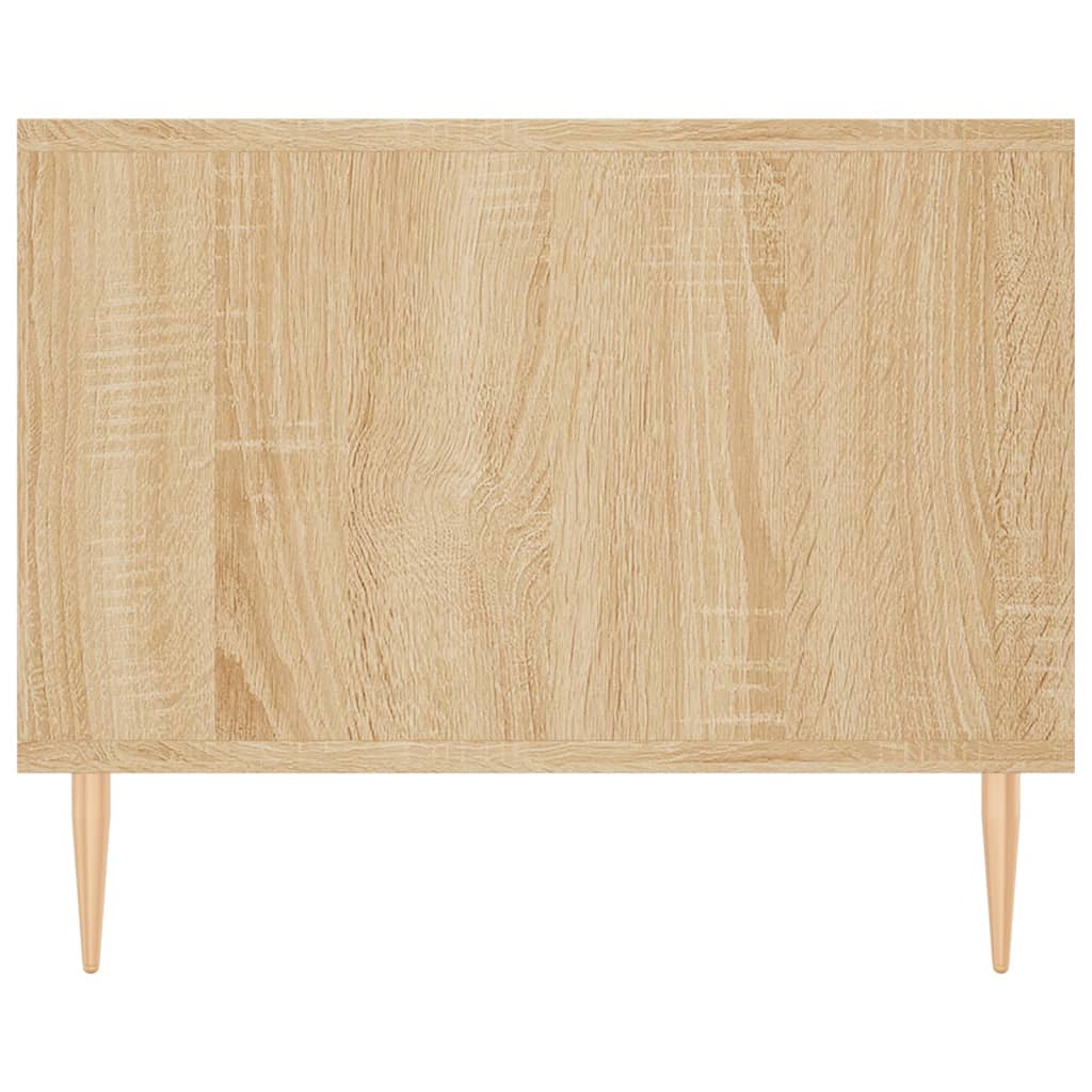 Coffee table, sonoma oak, 102x50x40 cm, processed wood