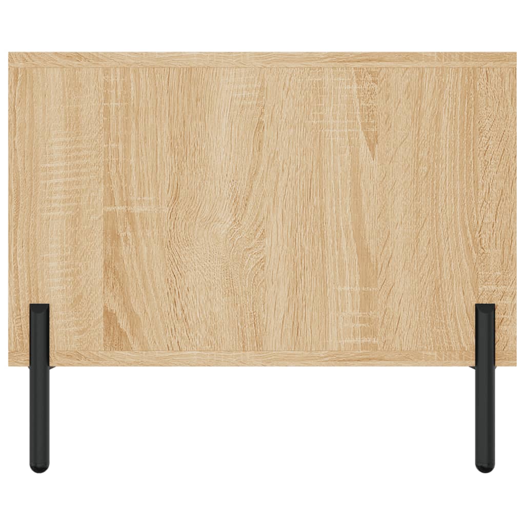 Coffee table, sonoma oak, 102x50x40 cm, processed wood