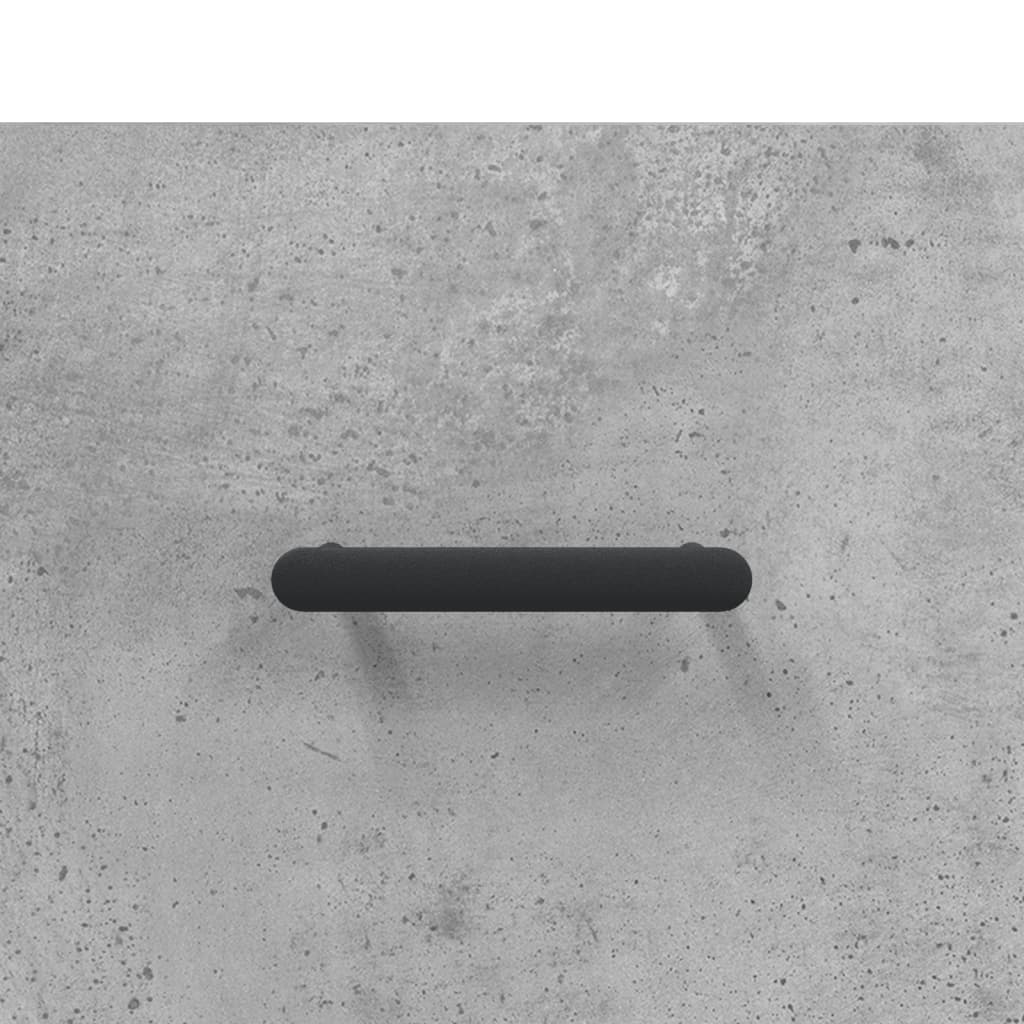 Coffee table, concrete gray, 102x50x40 cm, processed wood
