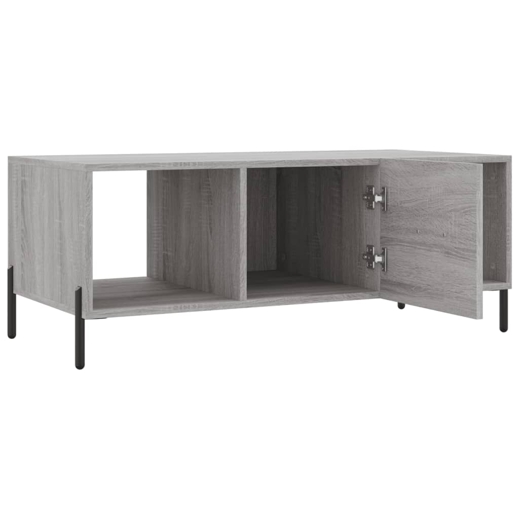 Coffee table, sonoma grey, 102x50x40 cm, composite wood