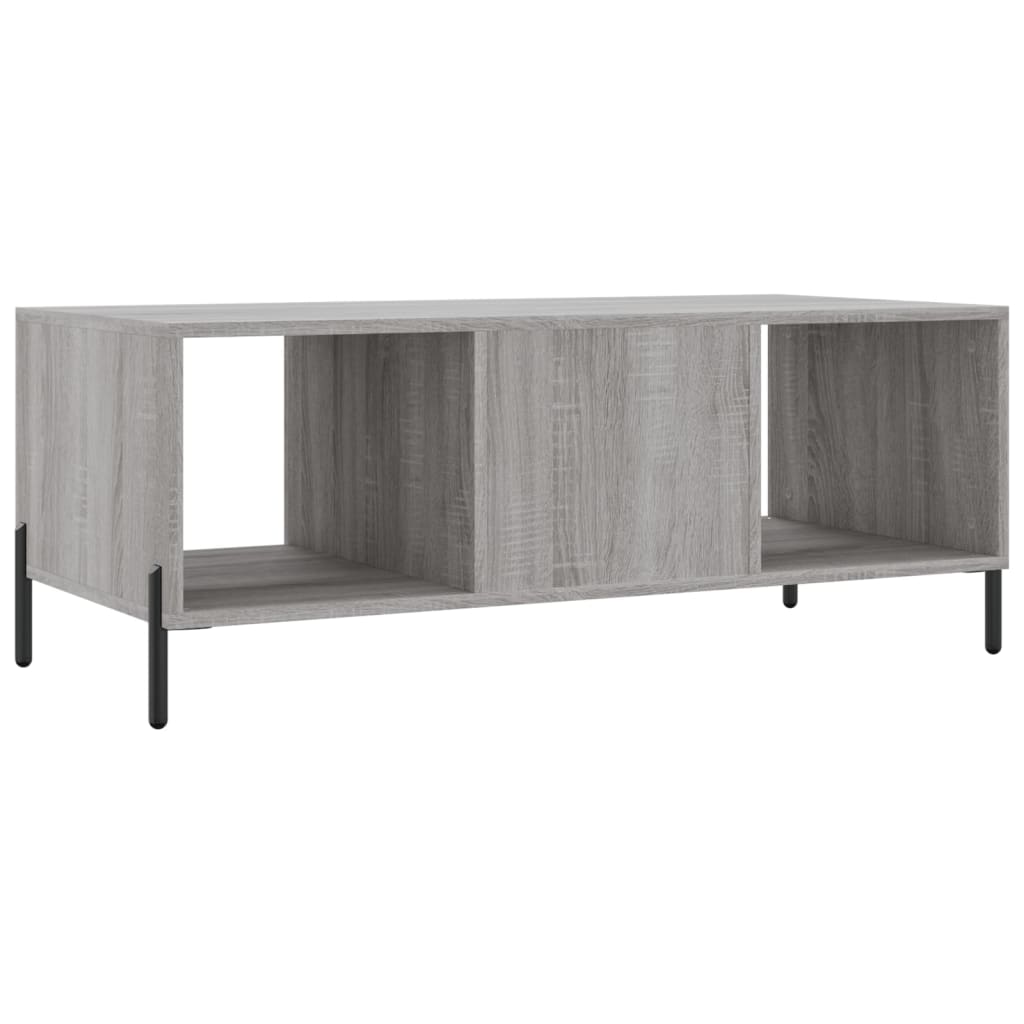 Coffee table, sonoma grey, 102x50x40 cm, composite wood