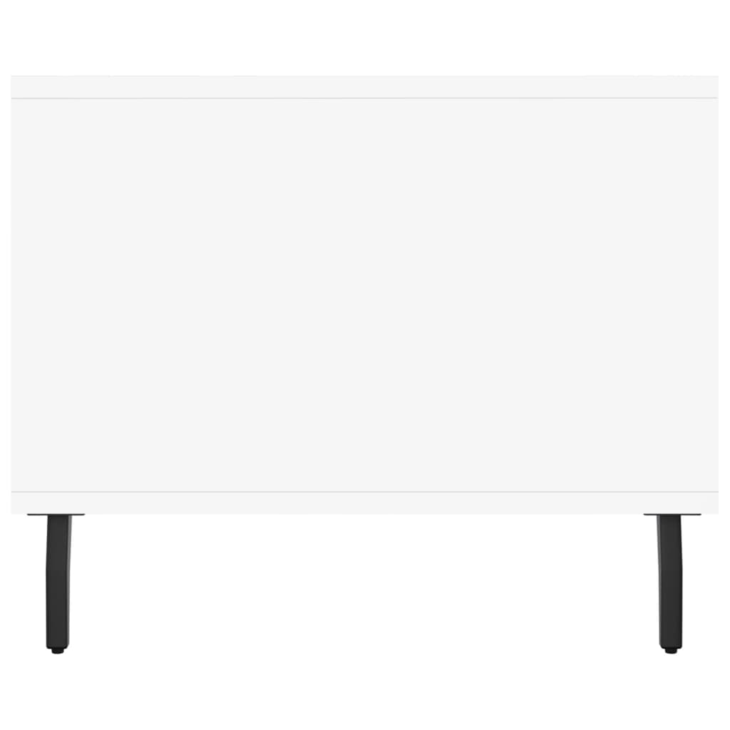 Coffee table, white, 102x50x40 cm, composite wood