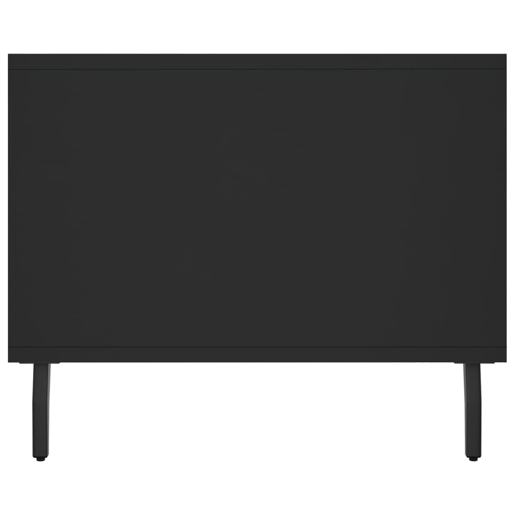 Coffee table, black, 102x50x40 cm, composite wood