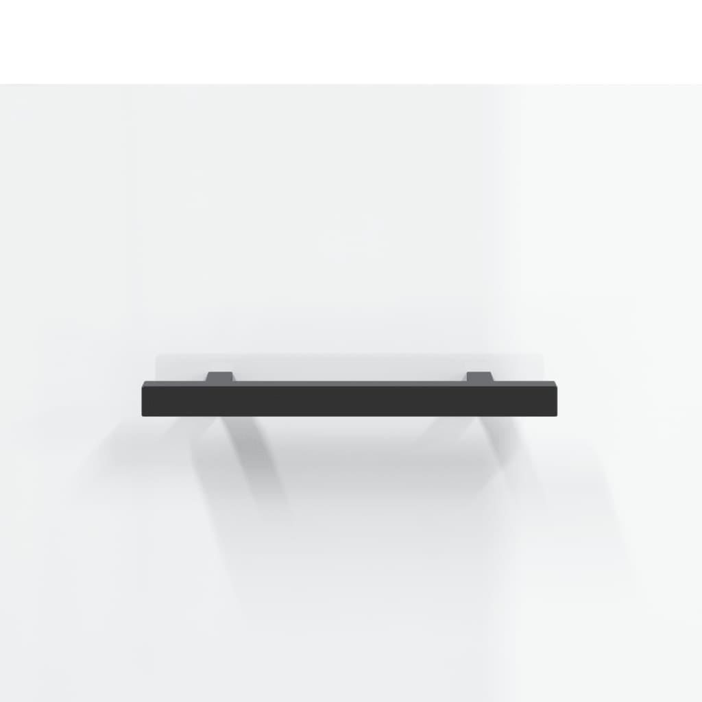 Coffee table, glossy white, 102x50x40 cm, processed wood
