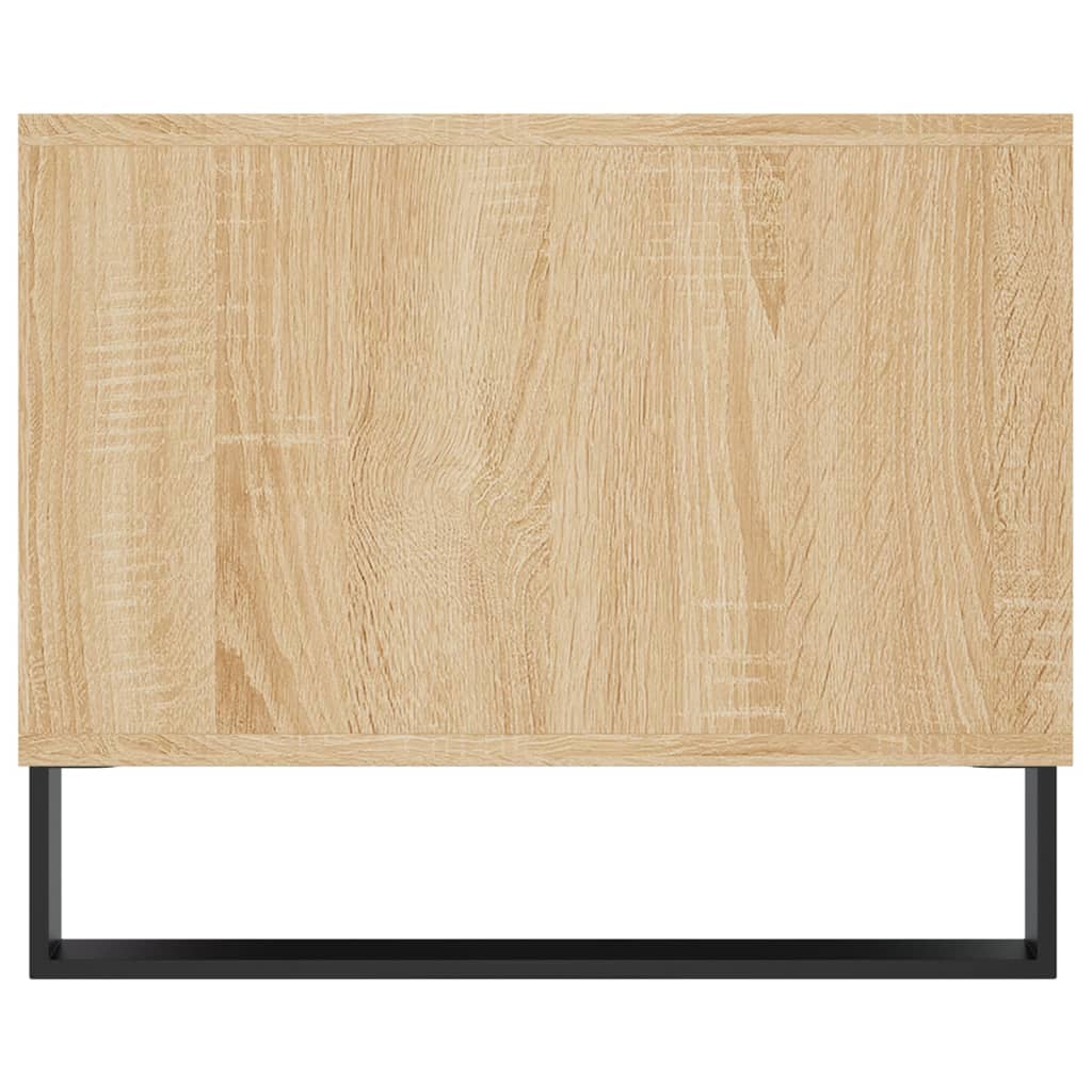 Coffee table, sonoma oak, 102x50x40 cm, processed wood