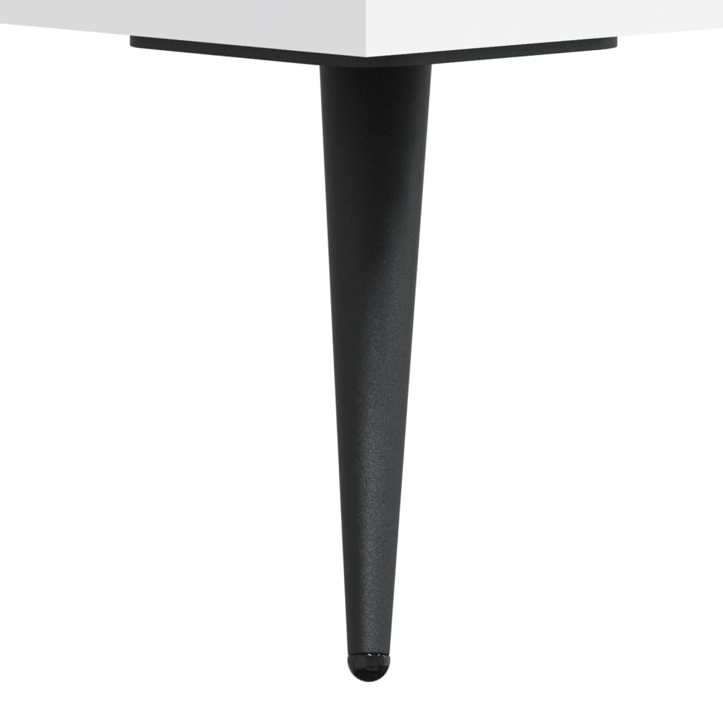 Coffee table, white, 50x50x40 cm, composite wood
