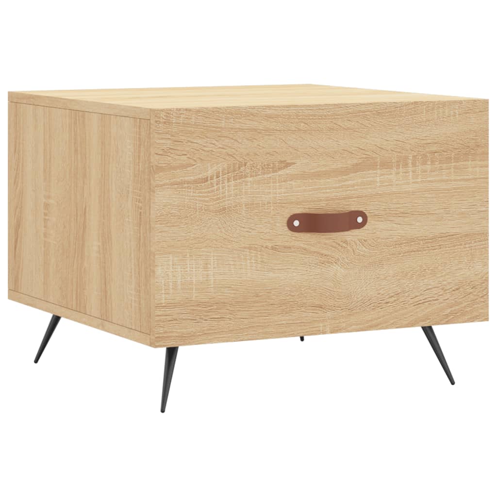 Coffee tables 2 pcs. sonoma oak 50x50x40 cm composite wood