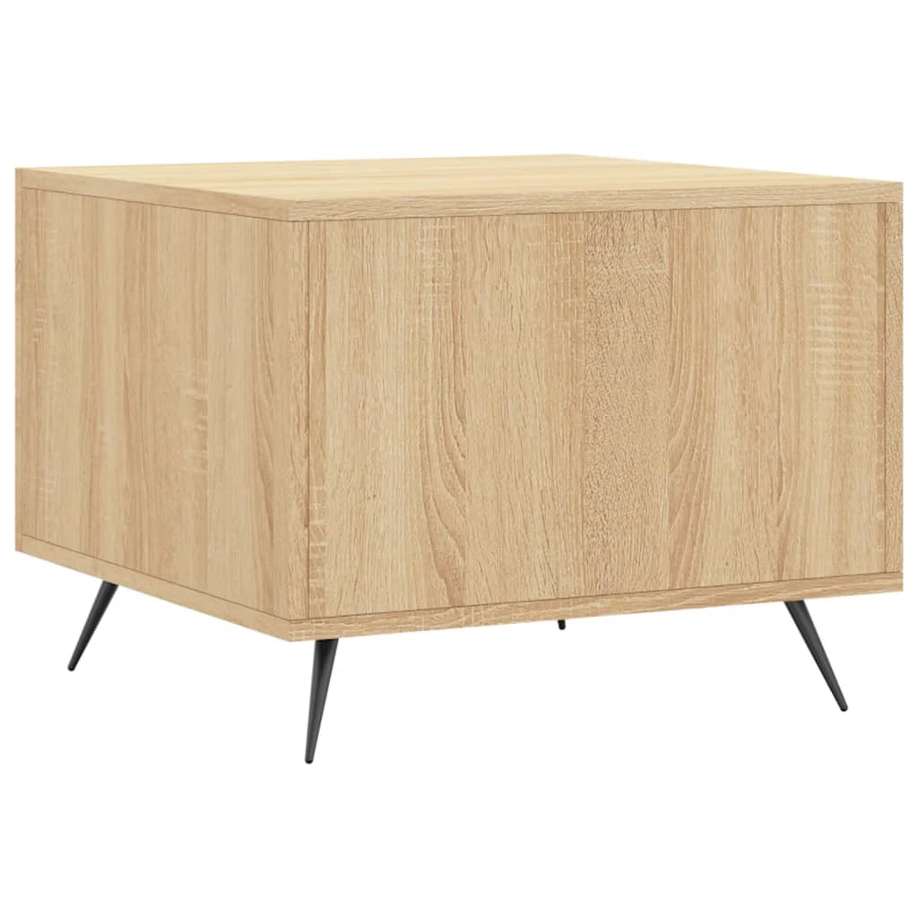 Coffee tables 2 pcs. sonoma oak 50x50x40 cm composite wood