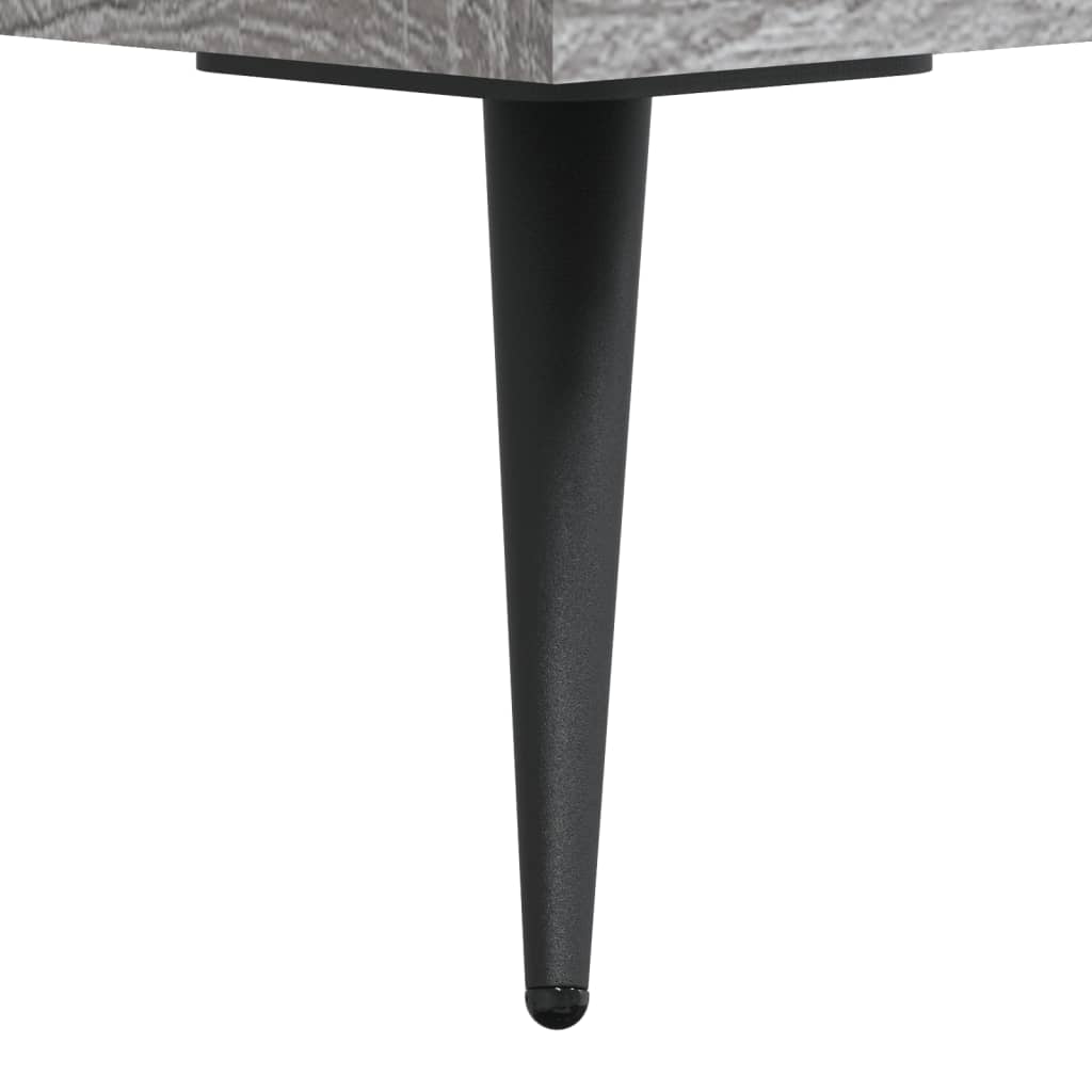 Coffee table, sonoma grey, 50x50x40 cm, processed wood