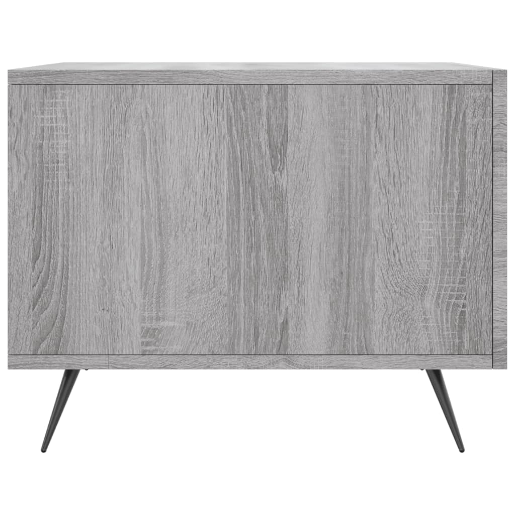 Coffee tables, 2 pcs., sonoma gray, 50x50x40 cm, composite wood