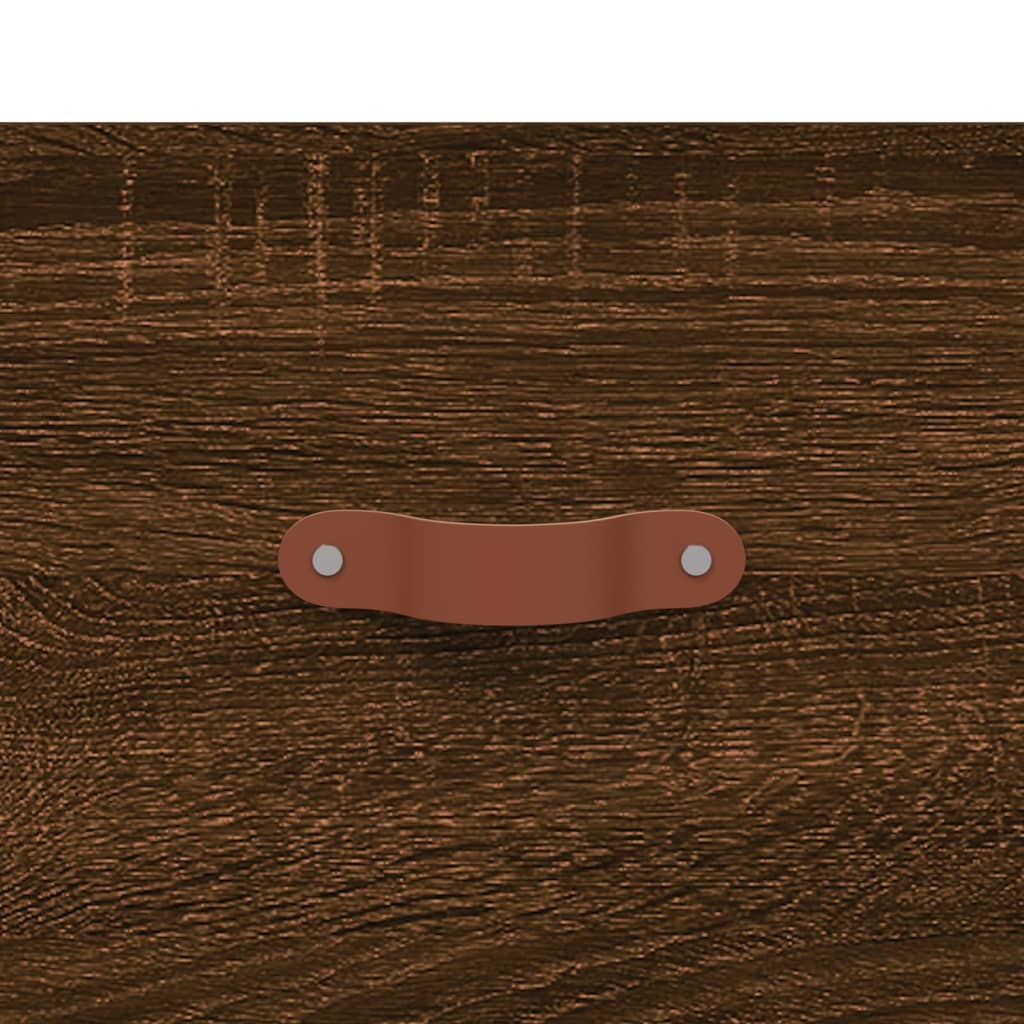 Coffee table, brown oak, 50x50x40 cm, processed wood