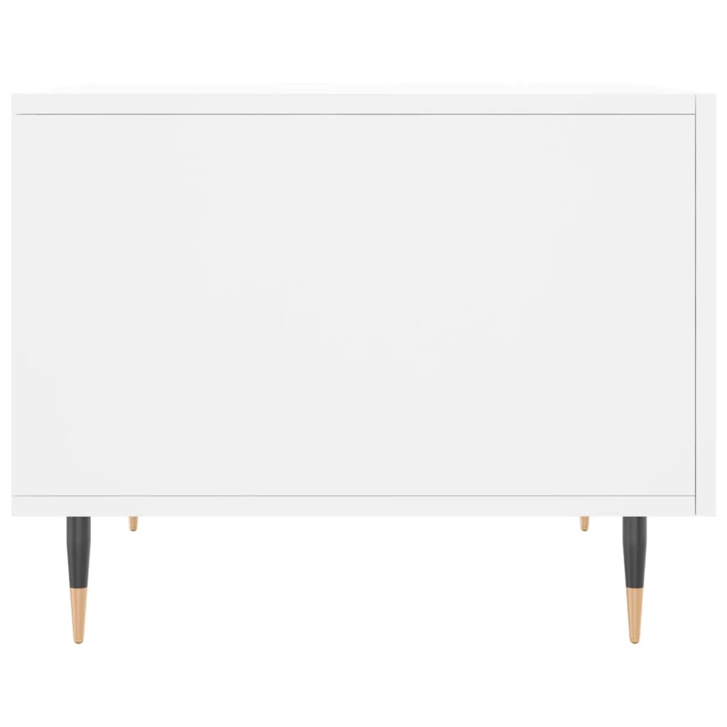 Coffee table, white, 50x50x40 cm, composite wood