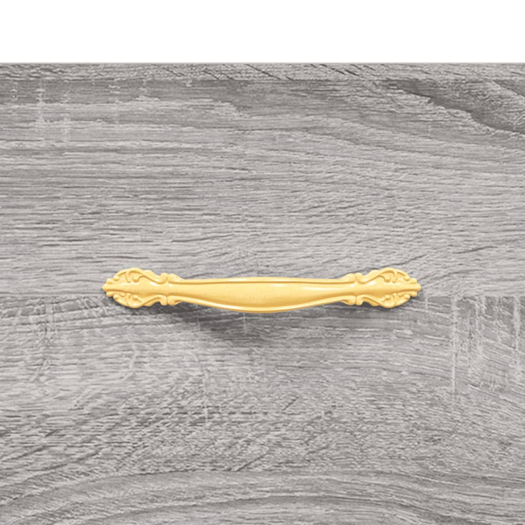 Coffee table, sonoma grey, 50x50x40 cm, processed wood