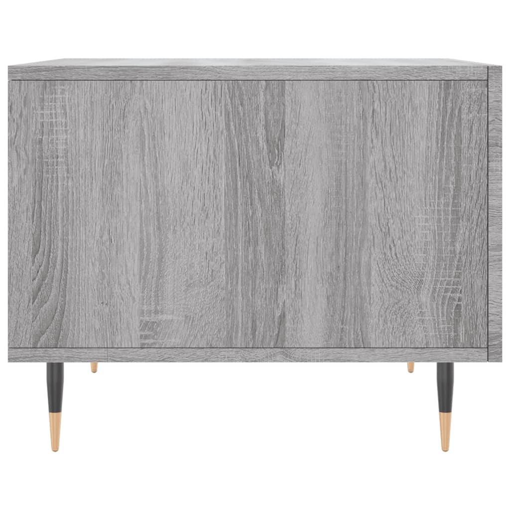 Coffee tables, 2 pcs., sonoma gray, 50x50x40 cm, composite wood