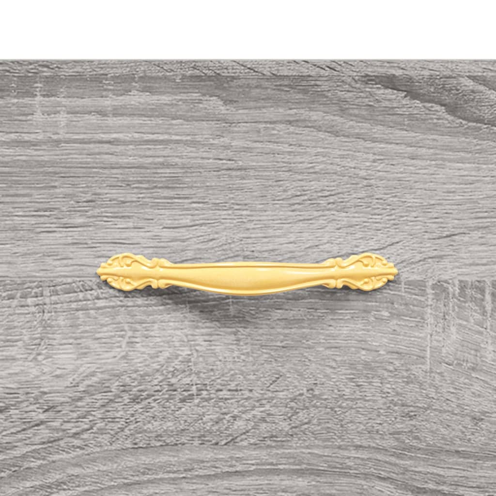 Coffee tables, 2 pcs., sonoma gray, 50x50x40 cm, composite wood